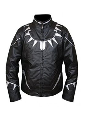 Black Panther Leather Jacket From Avengers Endgame Flesh Jacket3