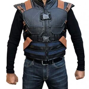 Michael B Jordan Black Panther Erik Killmonger Vest Flesh Jacket