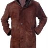 Sheriff Walt Longmire Robert Taylor Manteau en cuir Veste Flesh