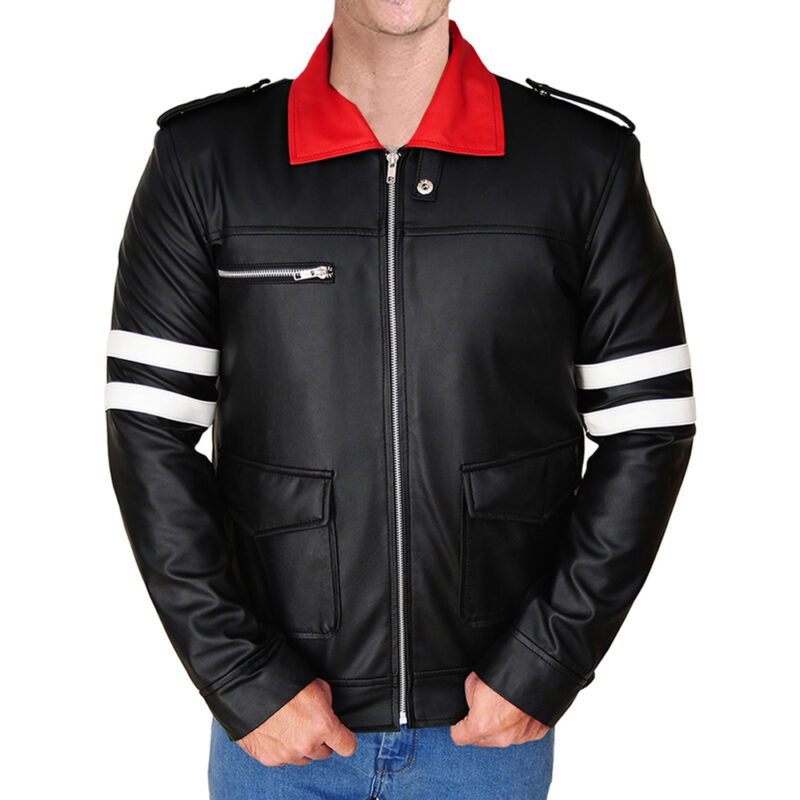 Alex Mercer Jacket - Prototype Leather Jacket Flesh Jacket