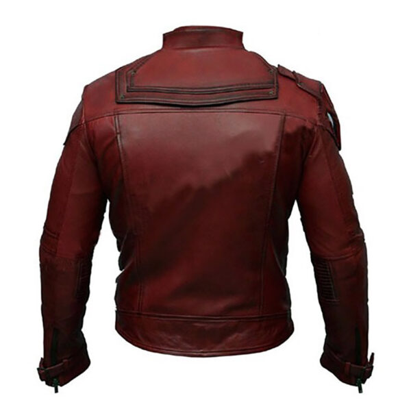 Star Lord Jacket - Guardians of the Galaxy Leather Jacket - Flesh Jacket